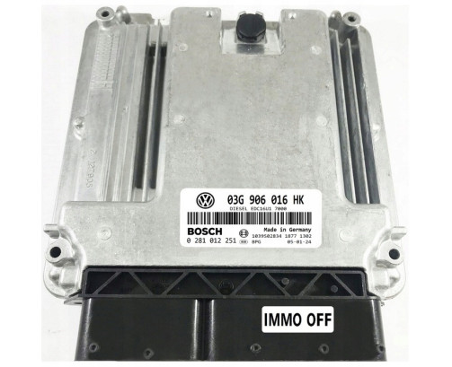 Centralita BKD 03G906016HK reprogramada | CHX Powered