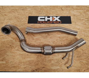 Downpipe FAP inox AISI 304 para 1.9 TDI y 1.6/2.0 TDI CR — Golf 5/6, León 2, Octavia 1Z, A3 8P, Touran
