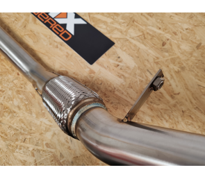 Downpipe Decat inox para 1.9 TDI 105cv y 2.0 TDI BKD sin FAP — Golf 5, León 2, Altea, Octavia 1Z, A3 8P, Touran