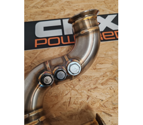 Downpipe FAP inox AISI 304 para 1.6 / 2.0 TDI EA288 — Golf 7, León 5F, Octavia 5E, A3 8V, Passat B8