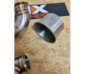Downpipe FAP inox AISI 304 para 1.6 / 2.0 TDI EA288 — Golf 7, León 5F, Octavia 5E, A3 8V, Passat B8
